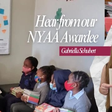 Hear from our NYAA Awardee, Gabriella Schubert
