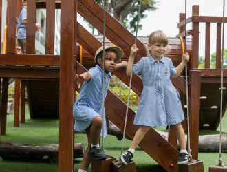 Middleton International School Students Playing