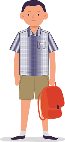 Small Boy primary vector
