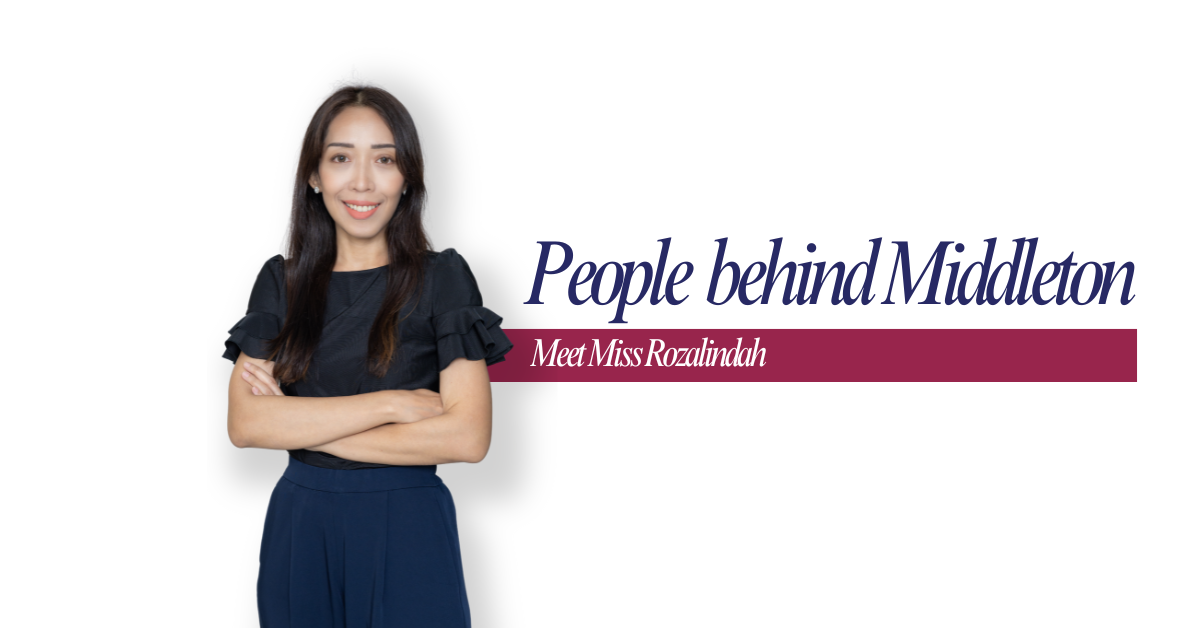 people behind middleton: meet miss rozalindah!